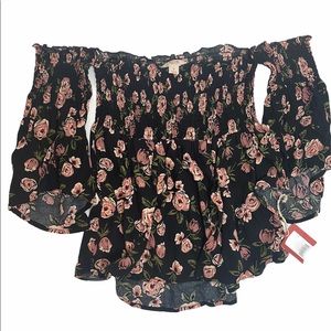 NWT Mossimo Flower Tunic